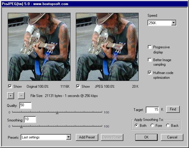 ProJPEG Screenshot